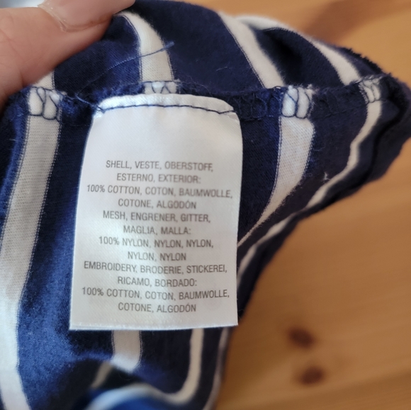 9-h15 stcl by Anthro Stripe Tank ~ Medium - Picture 8 of 9